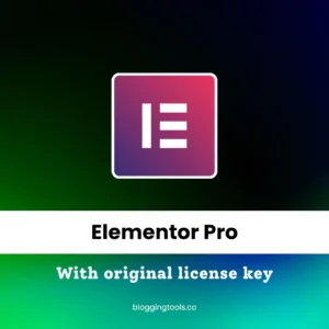 Elementor Pro Plugin With License Key